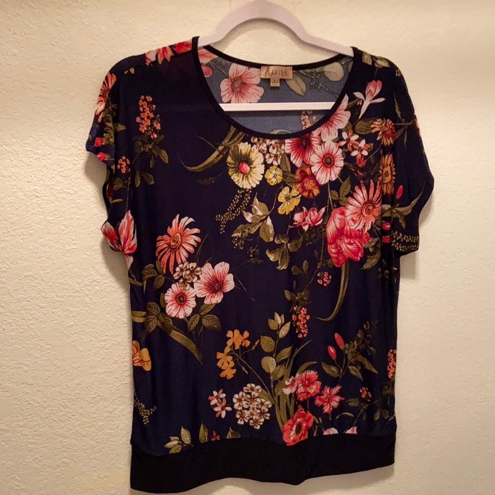 Floral dress shirt